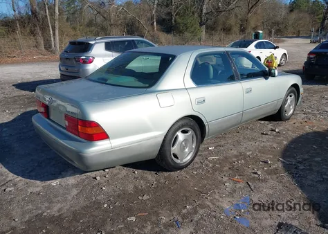 1999 Lexus Ls 400 from USA, damaged, VIN JT8BH28F6X0159443